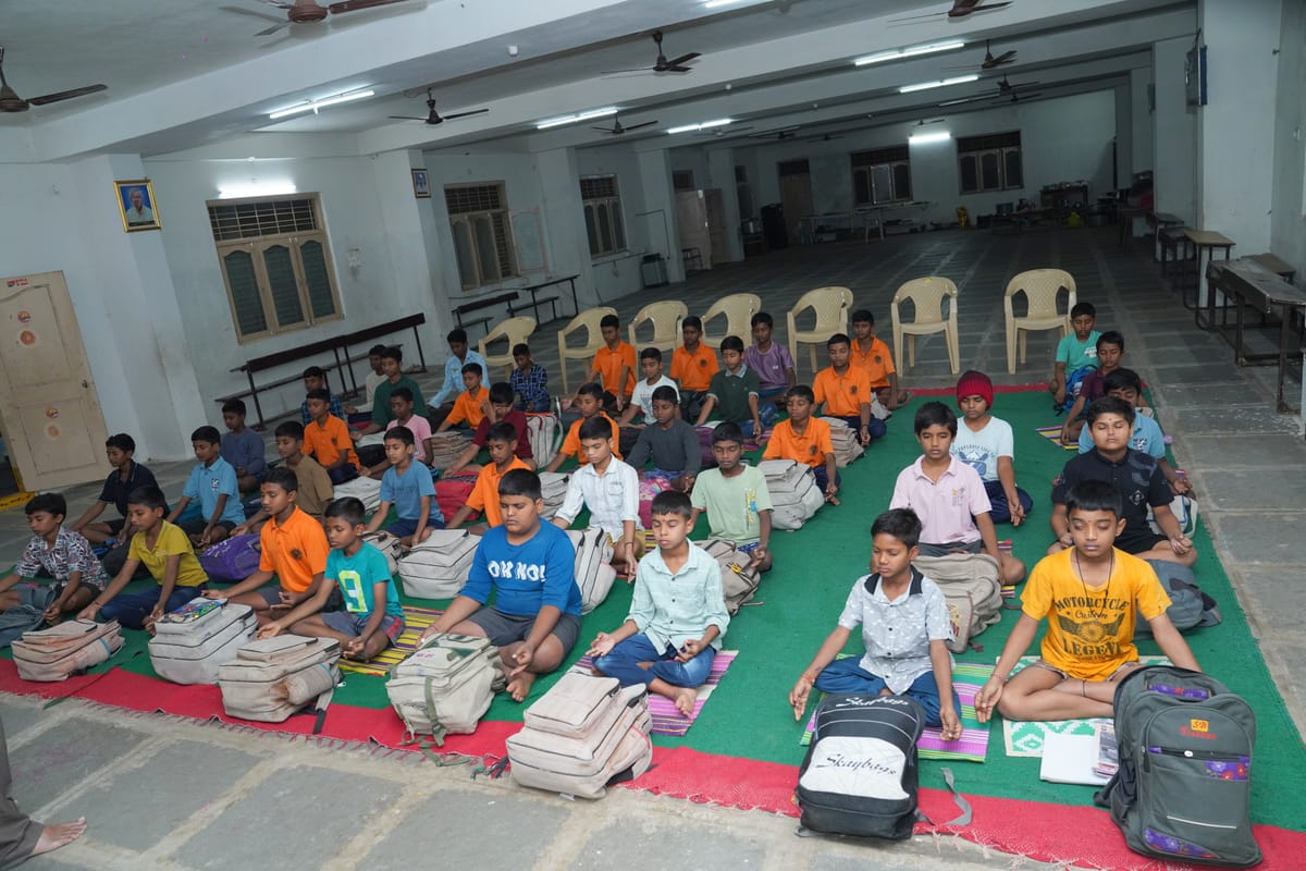School uniforms distribution to tribal children